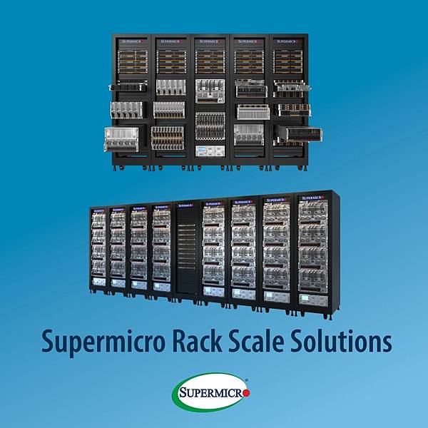 【Supermicro 新聞照片】Supermicro機櫃級解決方案，憑藉全球布局藍圖滿足全球部署的快速供貨需求