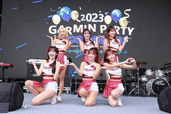 3. 高人氣甜美女神林襄與樂天女孩揭開音樂活動熱力應援2023 GARMIN PARTY- 好久不見音樂饗宴