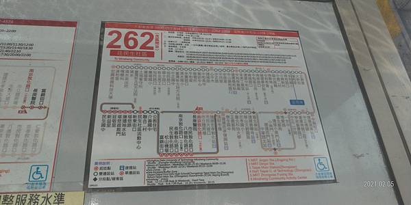 262公車路線圖