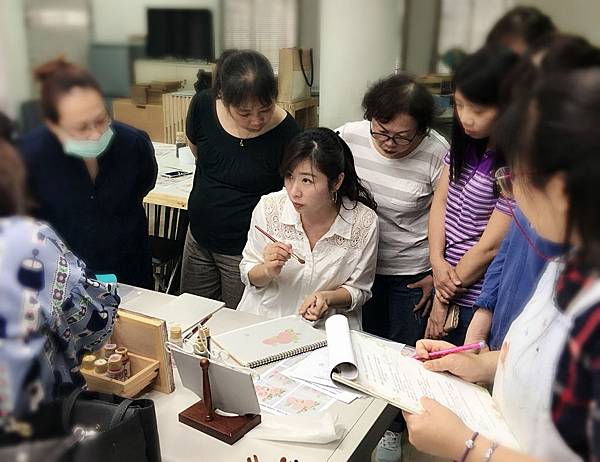 外縣市課程-畫堂實景花絮 外縣市課程-畫堂實景花絮