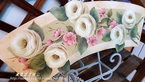 魔法彩繪坊-日式玫瑰彩繪