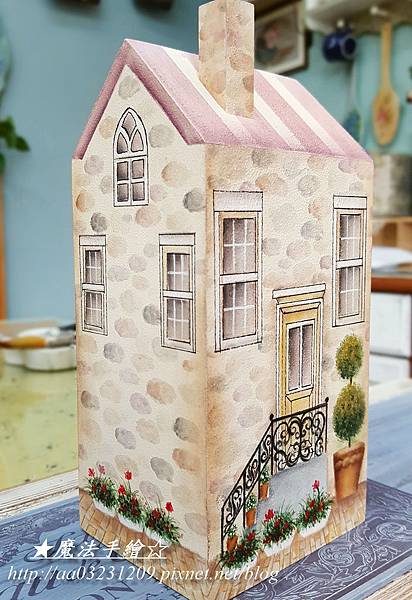 彩繪小房屋系列-魔法手繪