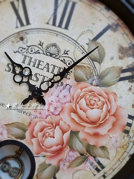 彩繪教學-雜貨鐘彩繪教學