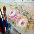 玫瑰彩繪教學-魔法手繪