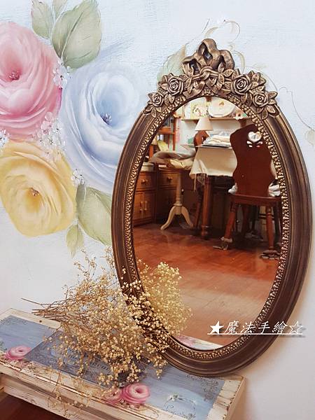 古典鏡框-彩繪教學推廣-魔法手繪