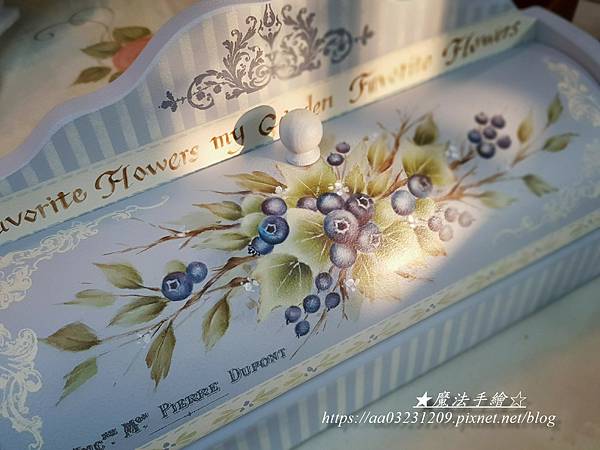 木器彩繪-麵包盒彩繪應用