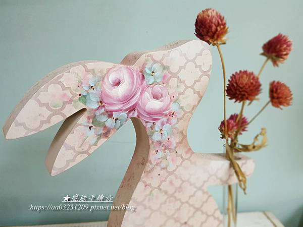 小花兔彩繪-魔法手繪坊 小花兔彩繪-魔法手繪坊