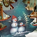 聖誕樹-雪人-彩繪教學-魔法手繪