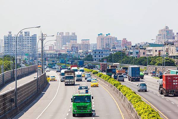 國道一號、高架橋、高速公路、車流、交通、高雄市-06