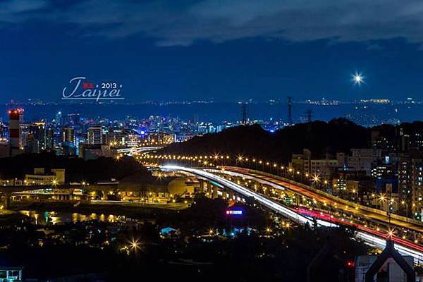 高速公路、台北夜景