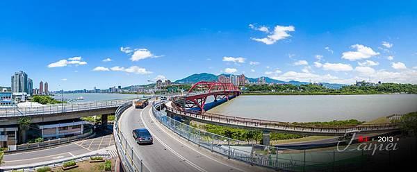 淡水關渡大橋、海岸建築、河景-23