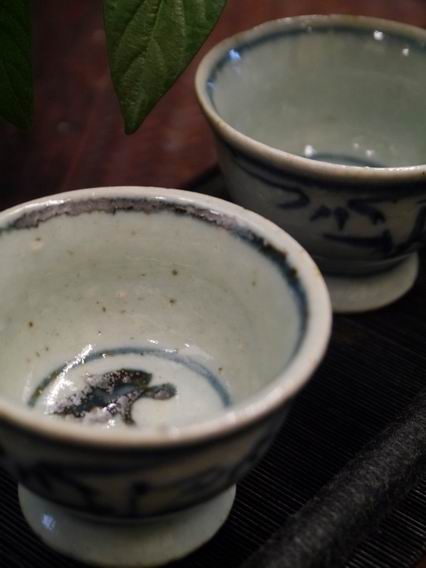 仿古青花小腳杯-2 仿古青花小腳杯-2