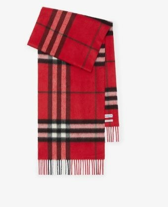 バーバリー2025年冬マフラーコレクション全解説:チェック柄 バーバリー2025年冬マフラーコレクション全解説:チェック柄