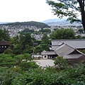 銀閣寺山上遠眺京都