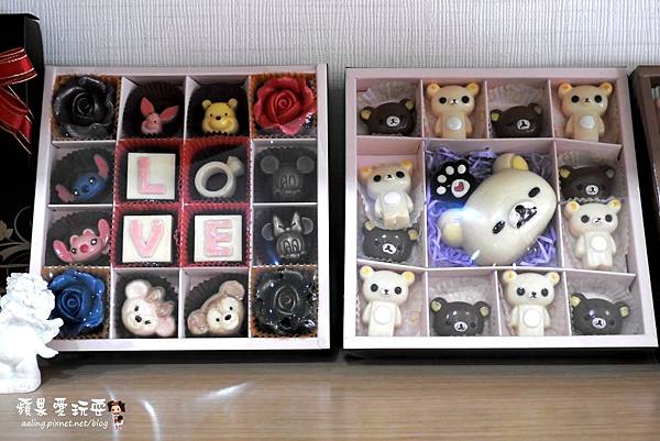 台南東區‧濃郁的生巧克力,讓人愛不釋手的卡通造型,客製化手作巧克力~「華侖婷娜」 台南東區‧濃郁的生巧克力,讓人愛不釋手的卡通造型,客製化手作巧克力~「華侖婷娜」