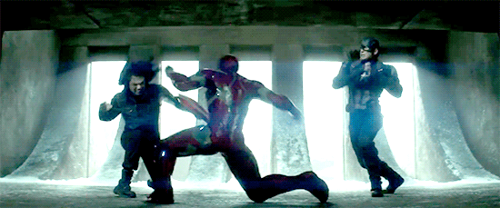 【美國隊長3 內戰爆發】撕裂的友情!鋼鐵人血戰美國隊長 蜘蛛 tumblr_nycvd7N2VF1qzyoxwo5_1280.gif