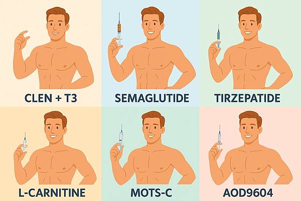 【歸納】各款減脂運動藥物的作用機制比較及近期使用心得分享