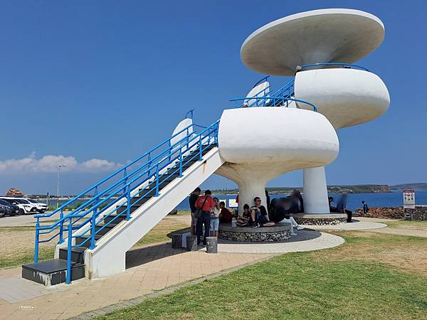 ღ『澎湖馬公。寵物親子景點』風櫃洞（超吸睛幽浮360度看海景