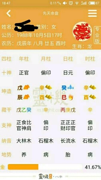 八字案例─合不代表好