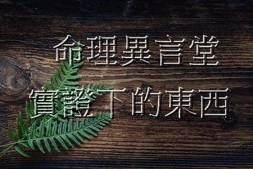 實證下的東西