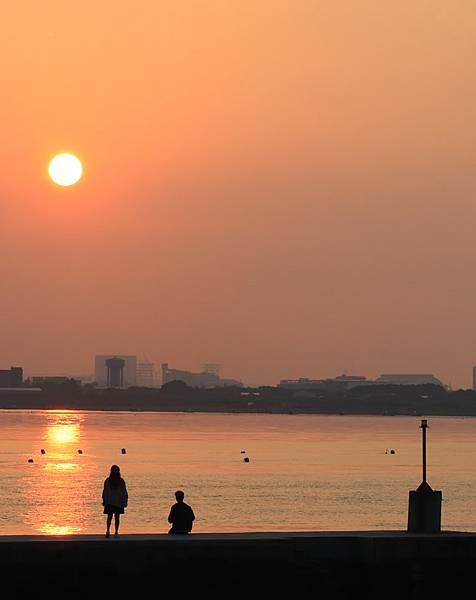 為天地寫日記(淡水夕陽)(2023.12.08)