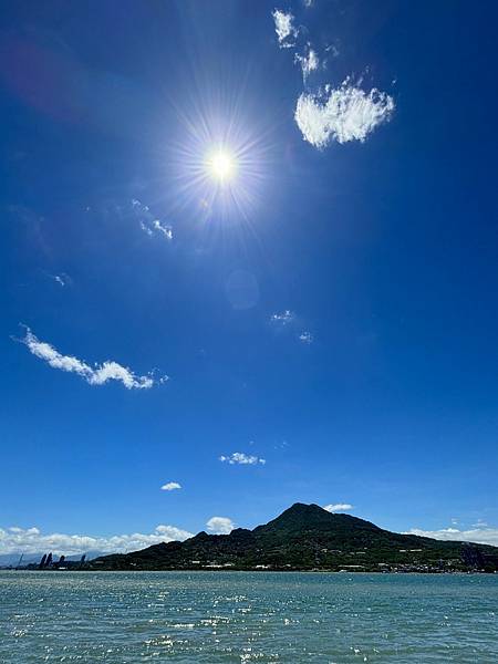 為天地寫日記(淡水藍天白雲)(2025.09.06)