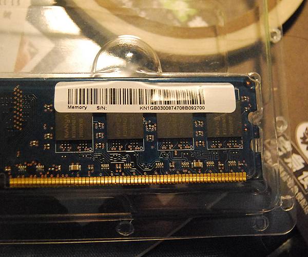 NANYA DDR2-667 1G 反面
