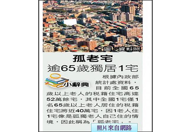 雙北「孤老宅」13萬餘戶 以房養老商機400億#房地產買賣# 雙北「孤老宅」13萬餘戶 以房養老商機400億#房地產買賣#