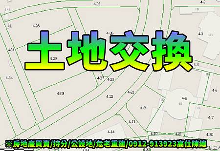 土地交換(示意圖)