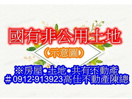 國有非公用土地(示意圖) 國有非公用土地(示意圖)