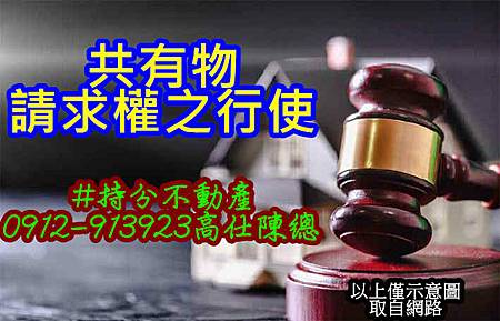 共有物請求權之行使