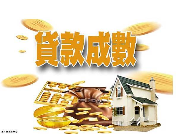 貸款成數(示意圖) 貸款成數(示意圖)