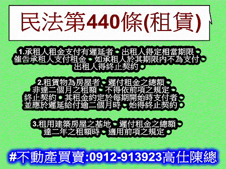 民法440條租賃(示意圖)