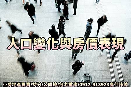人口變化與房價表現(示意圖) 人口變化與房價表現(示意圖)