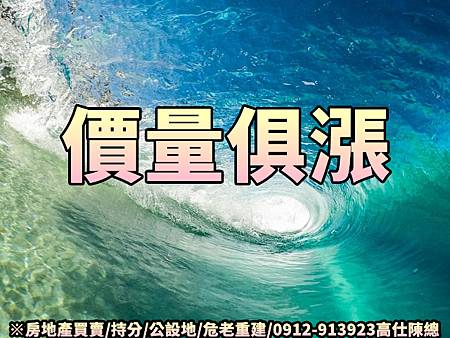 價量俱漲(示意圖)