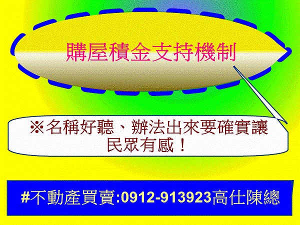 購屋積金支持機制(示意圖)