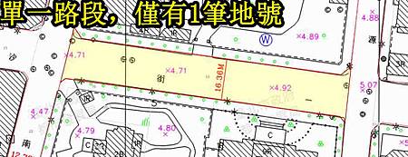 北市政府採購私有公設地甲案圖例一