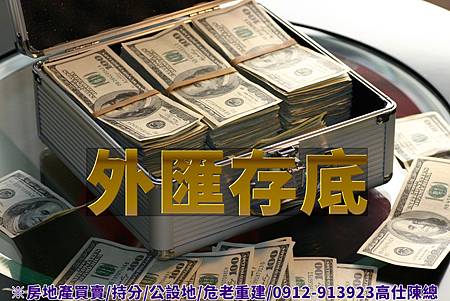 外匯存底(示意圖) 外匯存底(示意圖)