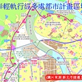 五泰輕軌行經多處都市計畫區域(示意圖)