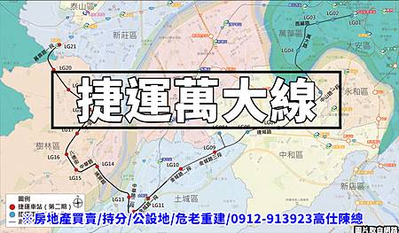 捷運萬大線(示意圖) 捷運萬大線(示意圖)