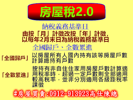 房屋稅2.0 房屋稅2.0