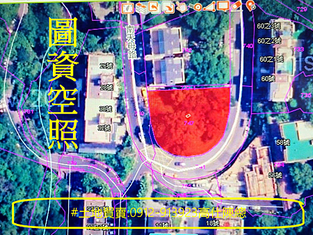 土城南天母路圖資空照