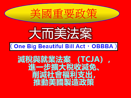 大而美法案 大而美法案