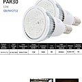 PAR30 LED燈12W