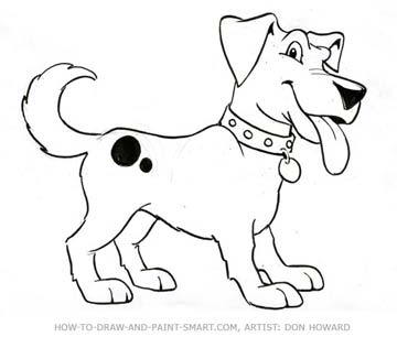 how-to-draw-a-dog-step-6