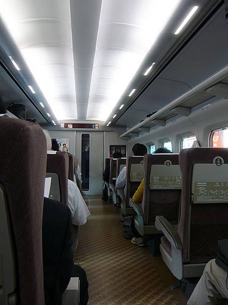 新幹線內部