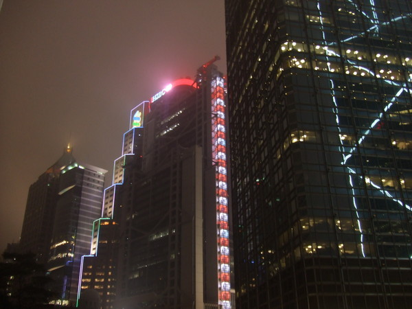 地面上的夜景