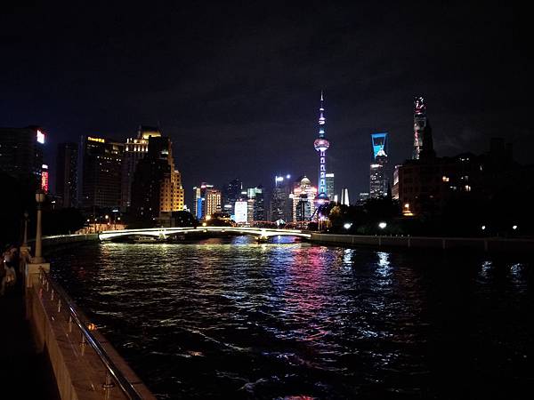 上海黃浦江河邊