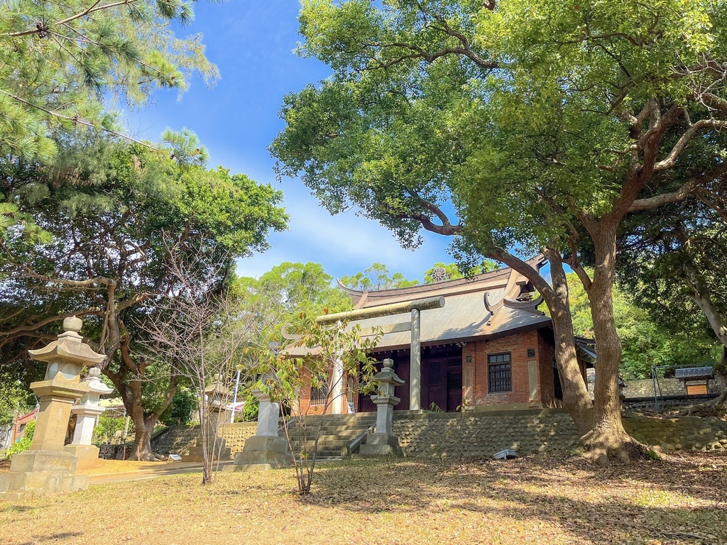 通宵神社。虎頭山公園內。通宵景點。苗栗景點。苗栗縣歷史建築。