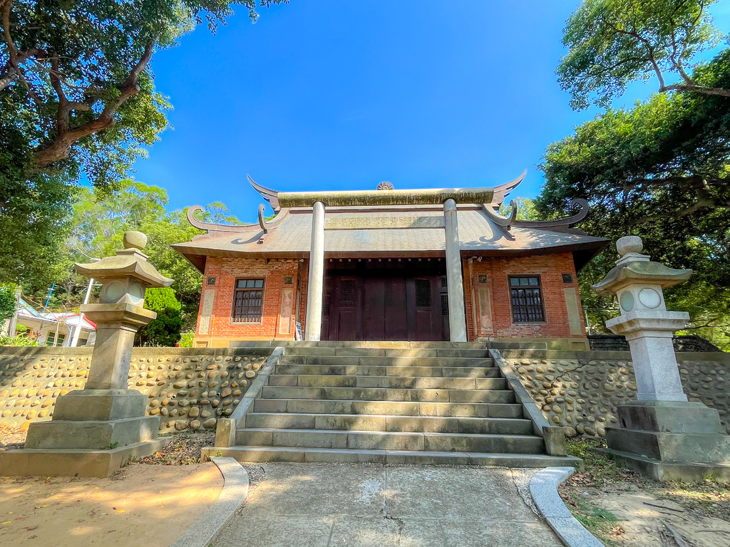 通宵神社。虎頭山公園內。通宵景點。苗栗景點。苗栗縣歷史建築。